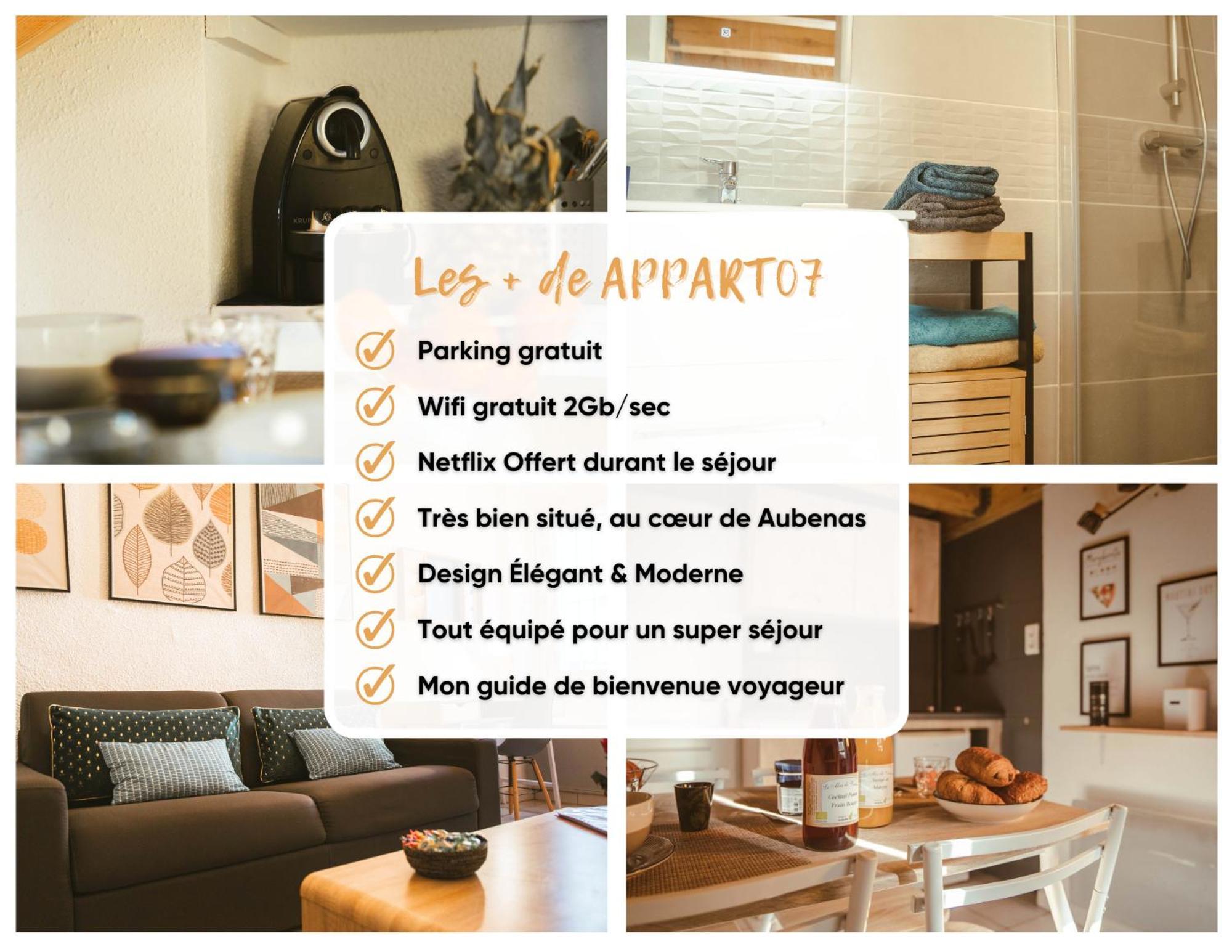 Appartement Cosy Ideal Pour 2 Personnes A Aubenas Kültér fotó